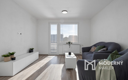 Na prenájom moderný 2-izbový byt v Bratislave - Riazanská