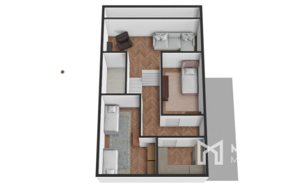 Na predaj rodinný dom s bazénom a saunou v Rohovciach