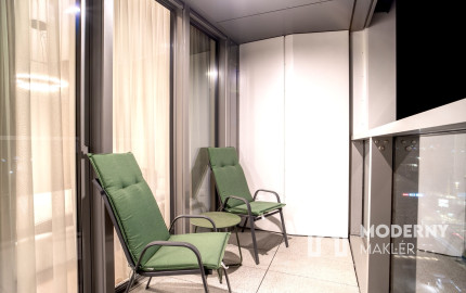 Na prenájom 2-izbový byt v Eurovea Tower – Bratislava