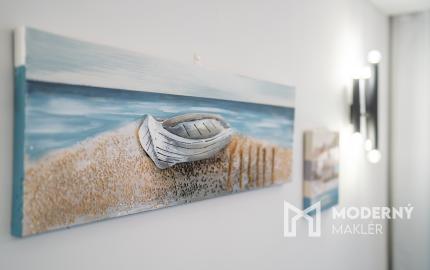 Na prenájom exkluzívny 2-izbový byt so šatníkom a panoramatickým výhľadom v projekte SKYPARK, Továrenská ulica