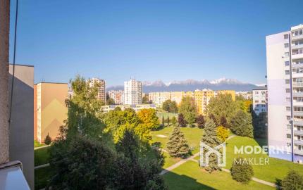 REZERVOVANÉ: Na predaj 3-izbový byt s veľkým potenciálom v Poprade