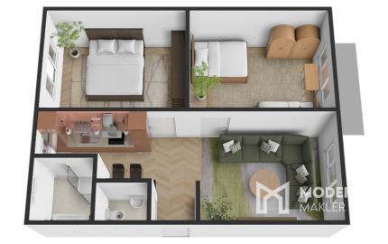 REZERVOVANÉ: Na predaj 3-izbový byt s veľkým potenciálom v Poprade