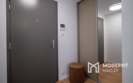 Na prenájom exkluzívny 2-izbový byt s výhľadom na Bratislavu v novej Klingerke