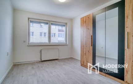 Na prenájom klimatizovaný 3-izbový byt v Malackách