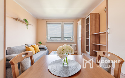 Na predaj čiastočne zariadená garsónka v Seredi