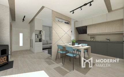 Na predaj 3-izbový rodinný dom v rekreačnej oblasti Madarász