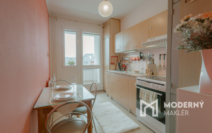 Na predaj priestranný 3-izbový byt v Čadci