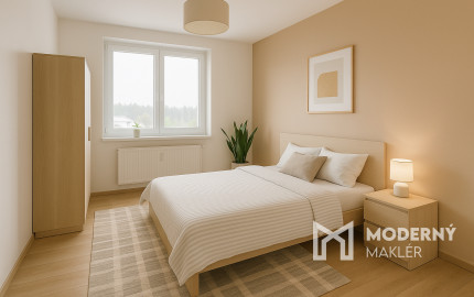 Na predaj priestranný 3-izbový byt v Čadci