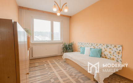 Na predaj priestranný 3-izbový byt v Čadci