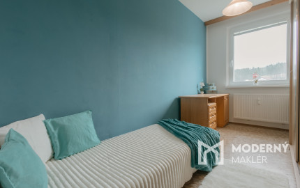 Na predaj priestranný 3-izbový byt v Čadci