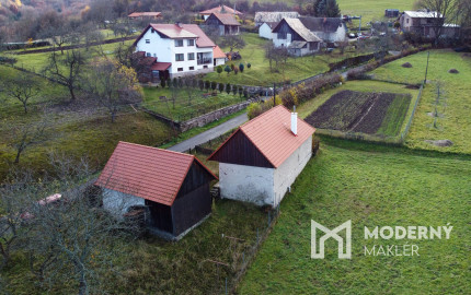 Na predaj autentická chalúpka 15km od Banskej Štiavnice