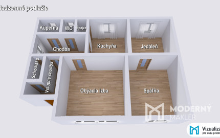 Na predaj rodinný dom v širšom centre Trenčína