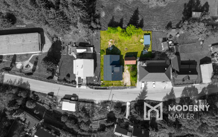 Rozostavaný dom na dokončenie podľa seba s veľkým pozemkom