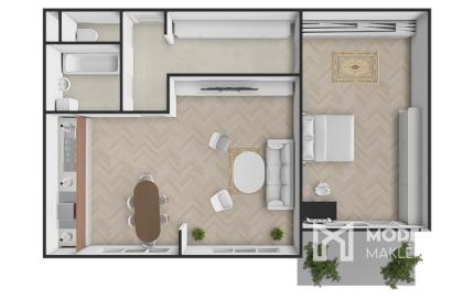 Na predaj moderný 2-izbový byt na Zlatovskej ulici v Trenčíne