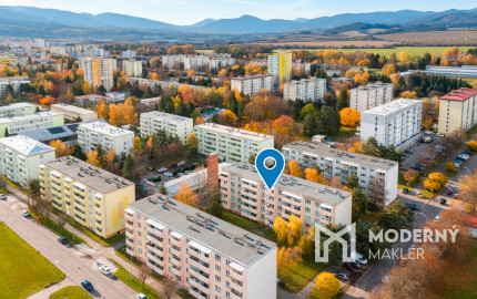 Na predaj 2-izbový byt s loggiou v Martine - Sever