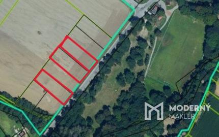 Exkluzívne iba u nás na predaj lukratívne stavebné pozemky  v obci Šišov, okr. Bánovce n/B