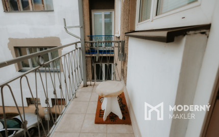 Na predaj čiastočne zariadený 2 izbový byt v Žiline