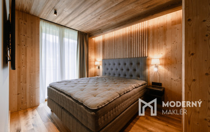 Exkluzívny  Apartmán v hotelovom komplexe s najlepším výhľadom priamo u lanovky - Apartmán Elements, Tatranská Lomnica - Vysoké Tatry