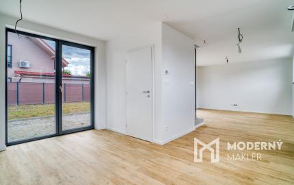 Na predaj nízkoenergetický 3-izbový rodinný dom pri jazere Nové Košariská