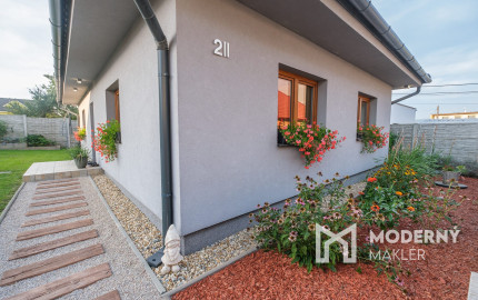Na predaj novostavba 3-izbového rodinného domu v obci Janovík s vlastnou garážou