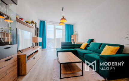 Na prenájom luxusný 2-izbový byt s balkónom a parkovacím státím vo vyhľadávanej lokalite v Prešove