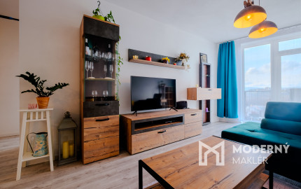 Na prenájom luxusný 2-izbový byt s balkónom a parkovacím státím vo vyhľadávanej lokalite v Prešove