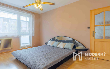 Na predaj 3-izbový byt s potenciálom v tichej lokalite Popradu