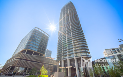 Na prenájom 2-izbový byt so šatníkom v Eurovea Tower – Bratislava