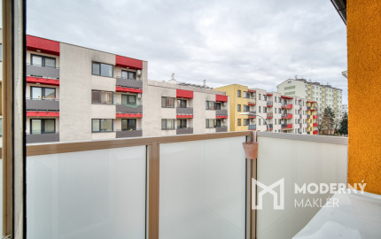 Na prenájom kompletne zariadený 2-izbový byt v centre Malaciek