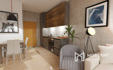 Na predaj investičný 2-izbový apartmán (nebytový priestor) v Bardejove s možnosťou prenosu DPH