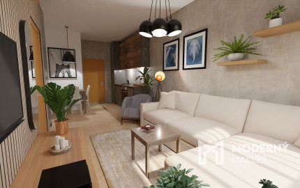 Na predaj investičný 2-izbový apartmán (nebytový priestor) v Bardejove s možnosťou prenosu DPH