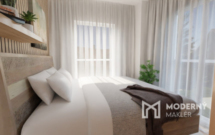 Na predaj investičný 2-izbový apartmán (nebytový priestor) v Bardejove s možnosťou prenosu DPH