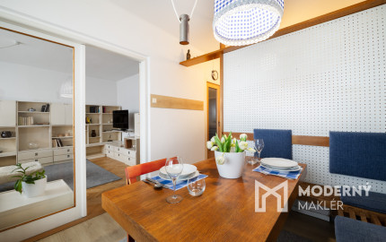 Na predaj štýlový 3-izbový byt v centre Starej Turej