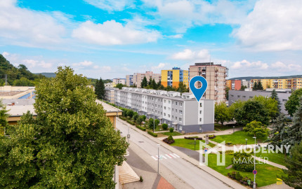 Na predaj štýlový 3-izbový byt v centre Starej Turej