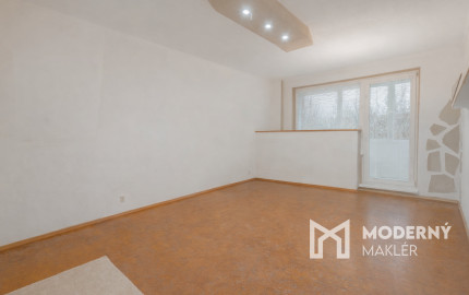 Na predaj 2-izbový byt s loggiou a balkónom v Žiline