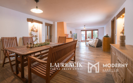 Na predaj veľkorysý 7-izbový rodinný dom v obci Podlužany