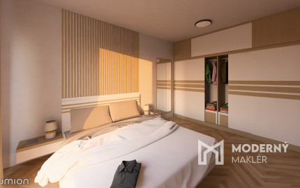 Na predaj skolaudovaný 3-izbový byt v novej rezidencii - Bývanie pri Mlyne