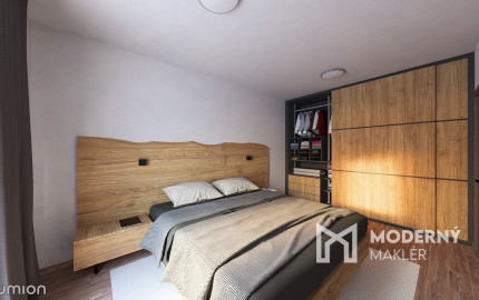 Na predaj skolaudovaný 3-izbový byt s vlastnou záhradou