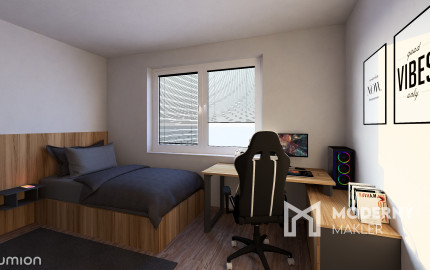 Na predaj skolaudovaný 3-izbový byt s vlastnou záhradou