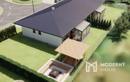 Na predaj 4-izbový rodinný dom TYP DOMU B  v obci Jelka