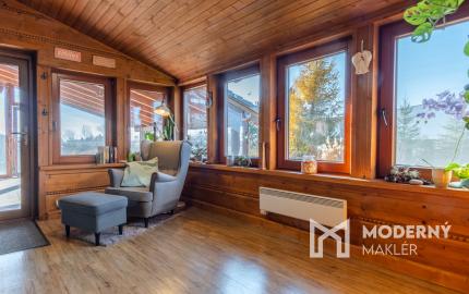 Na predaj dom snov–rodinné sídlo s jazierkom na kúpanie a panoramatickým výhľadom na Vysoké Tatry