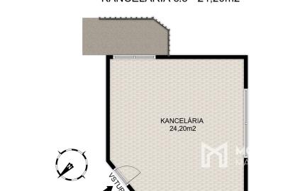 Na prenájom kancelársky priestor v centre Šamorína