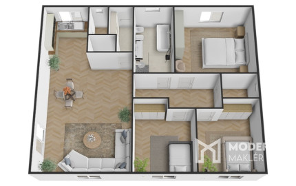 Na predaj novostavba v obci Horné Motešice