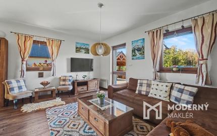 Na predaj luxusná rekreačná chata v obci Stará Lesná