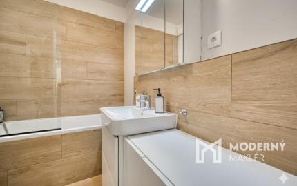 Na predaj zariadený 2-izbový byt s balkónom v Rovinke