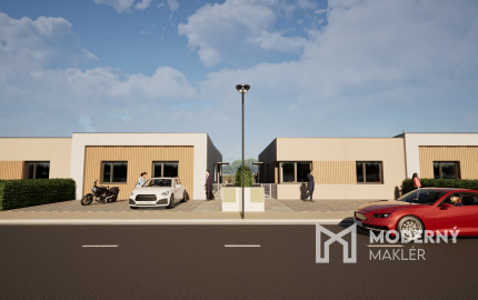 Na predaj novostavba dvojdom - Nové m. n. Váhom - Častkovce.