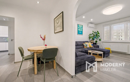 Na predaj  3-izbový byt s dvoma loggiami v Petržalke BA.