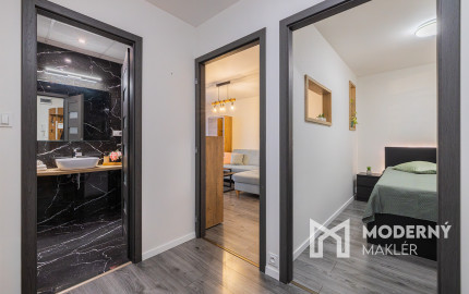 Na prenájom kompletne zariadený 2- izbový byt v Košiciach