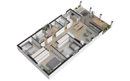 Na predaj rodinný dom v Topoľnici - kvalitné materiály, moderná lokalita