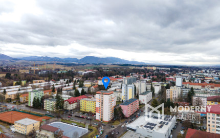 Na predaj 3-izbový byt v centre Martina